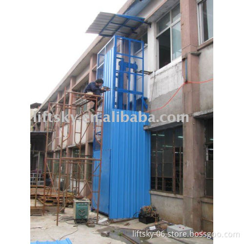 CE approved Chain Lift /Guide Rail Lift Table SJL0.5-2.31
